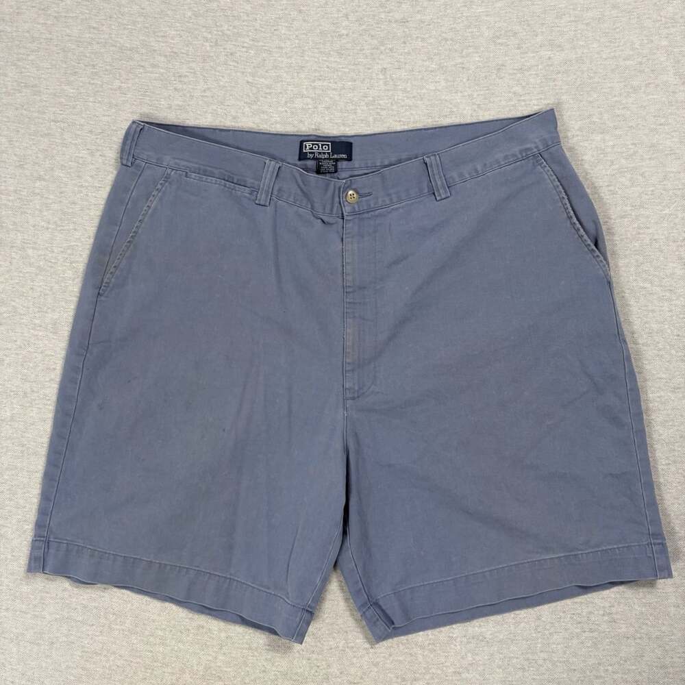 Polo Ralph Lauren Blue Cotton Chino Shorts